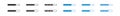 Load bar set. Loading download progress isolated black and blue icons. Vector