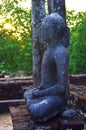 Load Buddha Statue in Medirigiriya Vatadage, Polonnaruwa, Sri Lanka Royalty Free Stock Photo