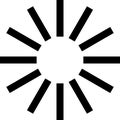 Load buffer circle icon. Loading circle. Buffer preloader symbol upload page. Download loader vector sign Royalty Free Stock Photo