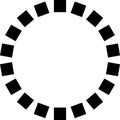 Load buffer circle icon. Loading circle. Buffer preloader symbol upload page. Download loader vector sign