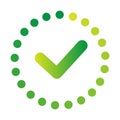 Load completed progress checkmark for design