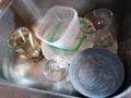 Dirty Dishes Royalty Free Stock Photo