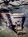 Load of minerals inside the Calamita mine