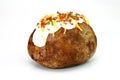 Loaded Baked Potato Royalty Free Stock Photo