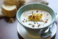 Loaded Baked Potato Soup Royalty Free Stock Photo