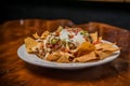 Loaded nachos Royalty Free Stock Photo