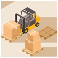 Loader with boxes icon2