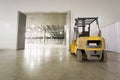Loader in modern storehouse Royalty Free Stock Photo