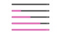Loading bar pink Royalty Free Stock Photo