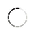Loading bar progress icon .Loading bar icons. Circle loader collection