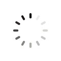 Loading bar progress icon. website load bar vector icon set, Circle loader collection