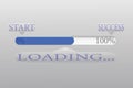 Loading bar in progress