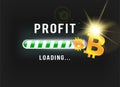 Loading Bitcoin profit