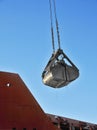 Industrial bucket of portal crane