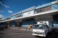 The loading dock area of Sydney Fish Market is, Fish Market incorporates a working fishing port, wholesale, fresh seafood retail.