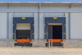 Loading Dock Doors Royalty Free Stock Photo