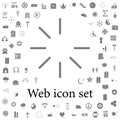 Loading icon. web icons universal set for web and mobile Royalty Free Stock Photo