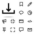 loading icon. web icons universal set for web and mobile Royalty Free Stock Photo