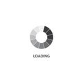 Loading indicator icon Royalty Free Stock Photo