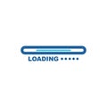 loading indicator icon vector illustration design Royalty Free Stock Photo