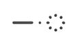Loading indicator icon vector for processing or waiting status, vector design Generative AI Royalty Free Stock Photo