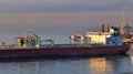 Loading oil tanker Royalty Free Stock Photo
