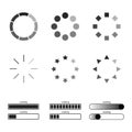 Loading Pack Icon, Waiting Vector Collection