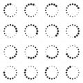 Loading or preloaders icon set.