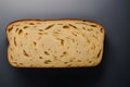 loaf bread, aesthetic photo shoot of bread product, isolated background, AI generated image