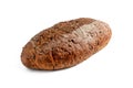 Loaf of bread made from a mixture of wheat and rye flour with an appetizing brown crust