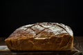 Loaf of bread still life, copy space Royalty Free Stock Photo