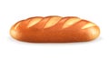 Loaf of bread, vector illustration Royalty Free Stock Photo
