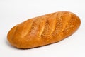 Loaf of bread on a white background. isolate. Royalty Free Stock Photo