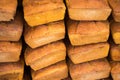 Corn bread freshly made of corn flour Royalty Free Stock Photo