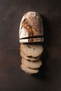 Artisan rye bread Royalty Free Stock Photo