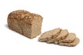 Loaf of spelt bread with sunflower seeds Royalty Free Stock Photo