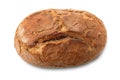 Loaf of whole grain rye bread with brown crust Royalty Free Stock Photo