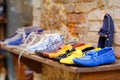 Loafers exposure craft in Pienza