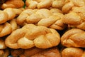 Loafs of challah bread Royalty Free Stock Photo