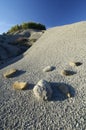 Loam landscape in Spain Royalty Free Stock Photo