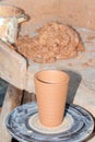 Loam pottery Royalty Free Stock Photo