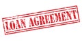 Loan agreement red stamp