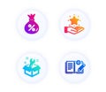 Loan, Loyalty program and Spanner icons set. Engineering documentation sign. Vector