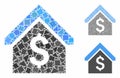 Loan mortgage Mosaic Icon of Trembly Items