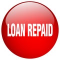 loan repaid button Royalty Free Stock Photo
