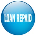 loan repaid button Royalty Free Stock Photo