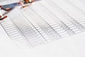 Loan schedule table sheet Royalty Free Stock Photo