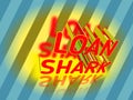 Loan Shark lors with a colorful striped background Royalty Free Stock Photo