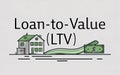 Loan-to-Value (LTV) Royalty Free Stock Photo