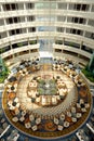 The Lobby of Calista Luxury Resort with Versace carpet